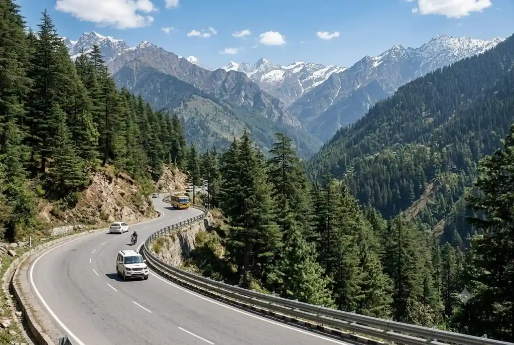 How to reach Manali by road via Atal Tunnel