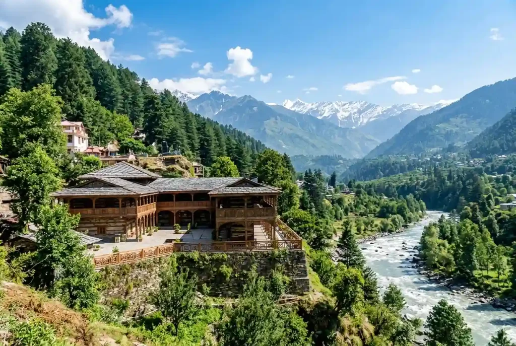 Naggar Castle historic architecture Kullu Valley