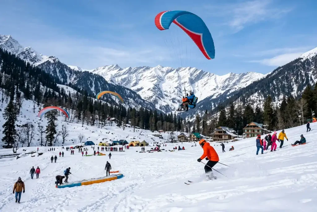 Solang Valley adventure activities Manali