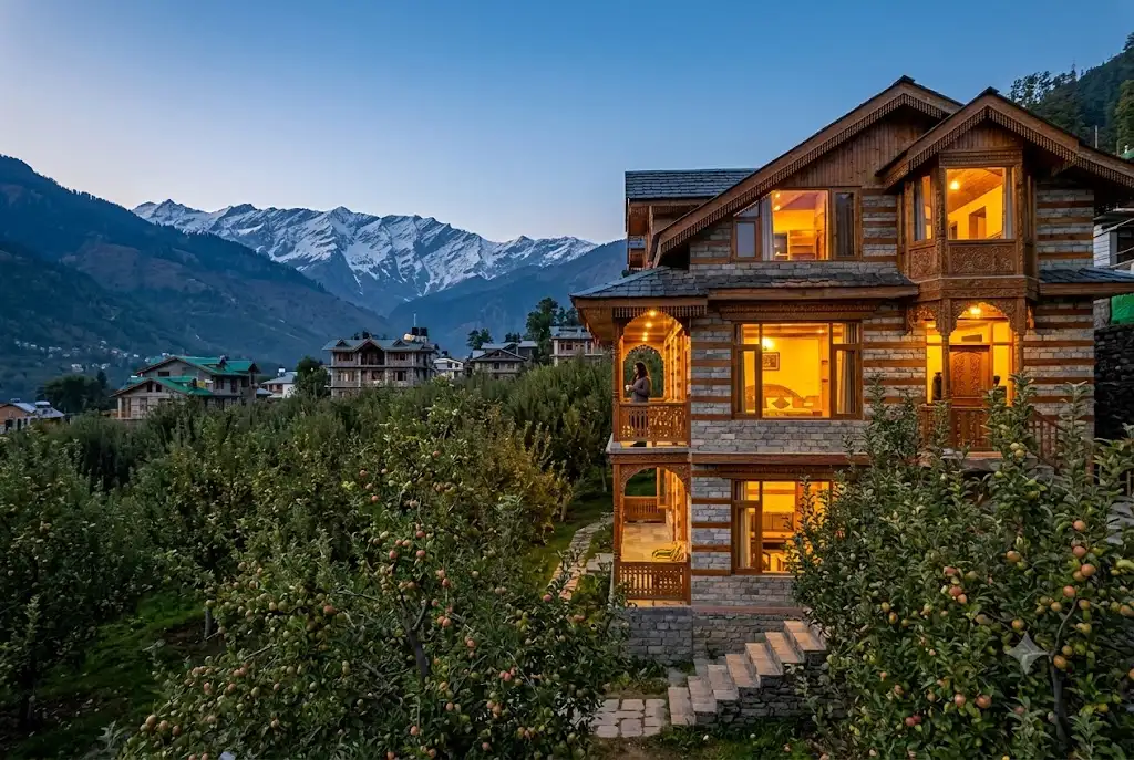 Cozy budget guesthouse in Old Manali, an example of Manali hotel price options for travellers
