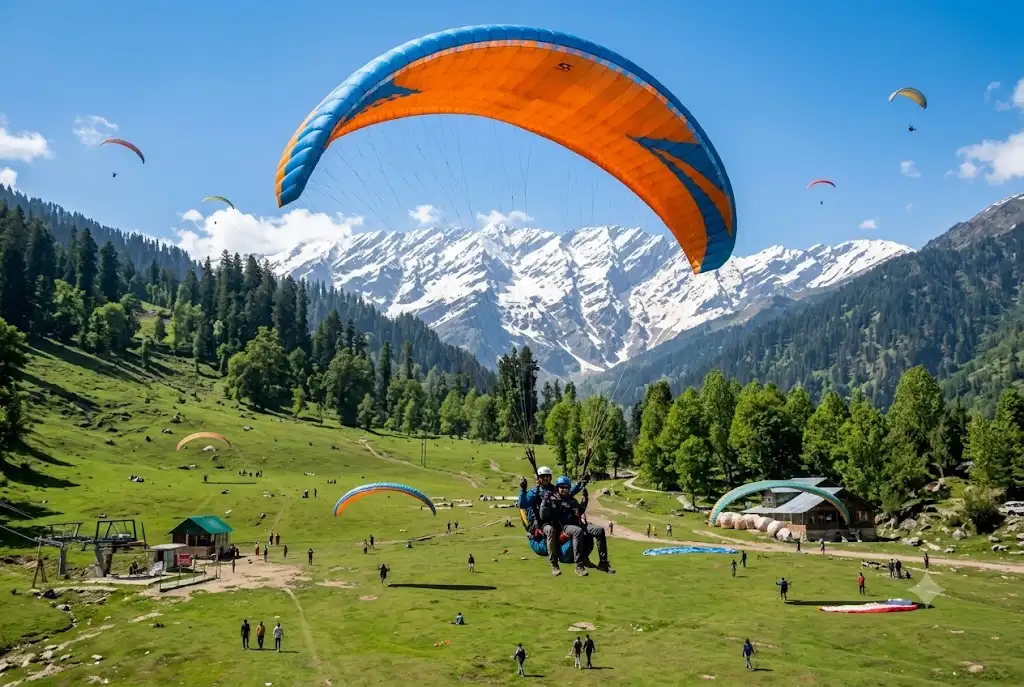 Solang Valley adventure sports Manali